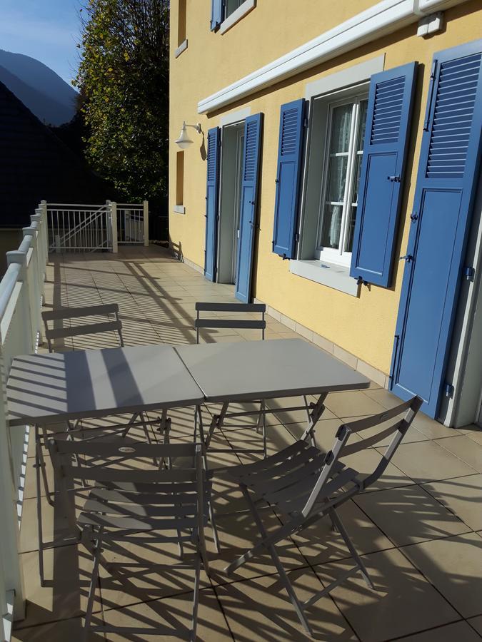 Les Volets Bleus Alsace Vosges Bed & Breakfast Urbes Exterior photo